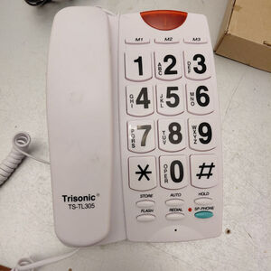 Trisonic VoIP Home Phone One Size White Orange